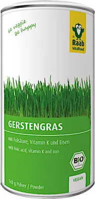 Produktbild von Gerstengras Pulver 140g