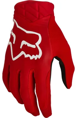 Produktbild von FOX Airline Motocross Handschuhe (Black/Red,M)