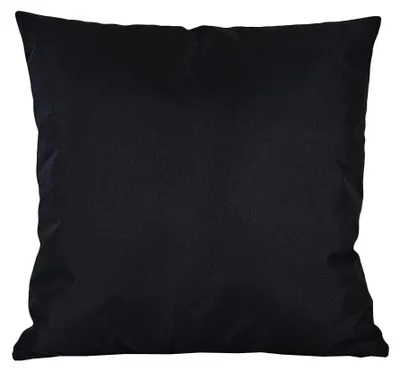 Produktbild von JACK 45x45cm Outdoor Lounge Kissen Dekokissen inkl. XXL-Füllung Wasserabweisend Sitzkissen Garten Stuhl Lotus Effekt, Farbe:Schwarz