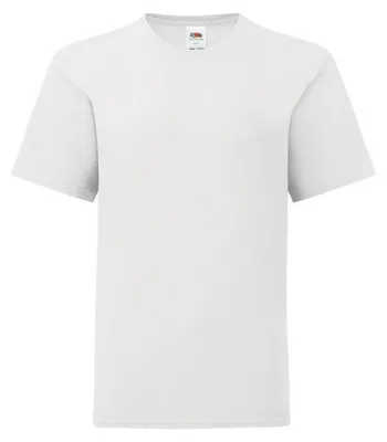 Imagen del producto de Fruit of the Loom - Camiseta infantil "Iconic 150" modelo FK3251 (talla 104) (blanca)