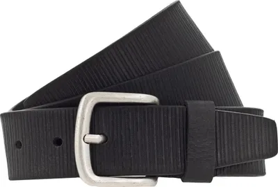 Produktbild von Vanzetti Leder Gürtel 40mm Leather Belt W110 Black schwarz