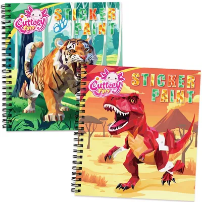 Obrázok produktu pre Dinosaurier Stickerbuch für Kinder von 4-8 Jahren