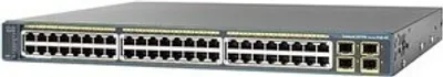 Produktbild von Cisco WS-C2975GS-48PS-L, gemanaged, 52, 48, 52, 1000BASE-T, 100BASE-TX, 10BASE-T, 8000 Eintragungen, 10/100/1000 Mbps, 32 Gbit/Sek