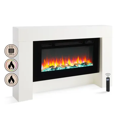 Produktbild von Elektrokamin BALDERIA Herkules - Standkamin - Weiß