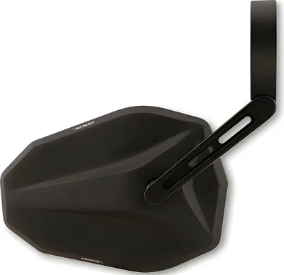 Image de HIGHSIDER pro Rétroviseur d'extrémité de guidon Compatible avec Victory-Blast Noir Court (1pc)