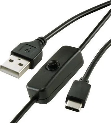 Produktbild von Renkforce Strom-Kabel Raspberry Pi [1x USB 2.0 Stecker A