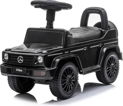 Obrázok produktu pre Detský vozík Mercedes G350d Buddy Toys BPC 5188, čierny, zvuky a melódie, úložný priestor pod sedadlom, 25 kg