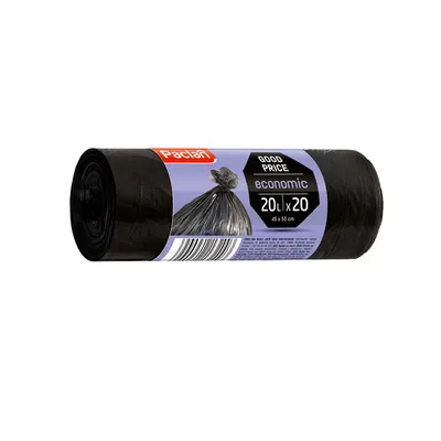 Image de Paclan Sacs poubelles économiques 20l 20 pcs 134603