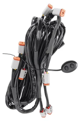 Obrázek produktu pro Světelná lišta LED – kabelový svazek – spínač s kabelem – 12–24 V – 30 A – dotykové ovládání