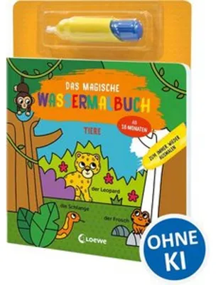 Immagine prodotto di Das magische Wassermalbuch - Tiere