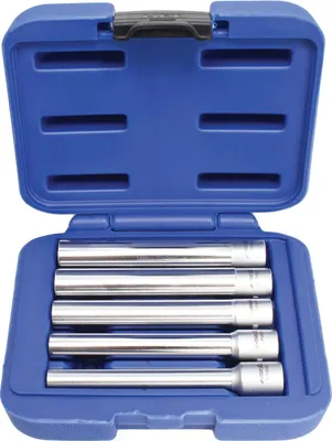 Immagine prodotto di Set bussole esagonali 3/8'' extra lunghe,5 pezzi