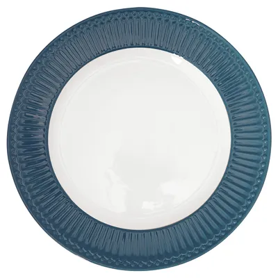 Produktbild von Greengate Teller ALICE Blau 26,5 cm Essteller Everyday Geschirr OCEAN BLUE