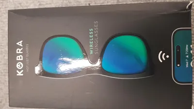 Produktbild von Kobra Sunglasses Sonnenbrille Smart WiFi Music schwarz