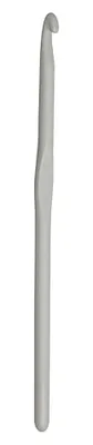 Häkelnadel Aluminium 5,00 mm, 1 Stück, perlmuttgrau