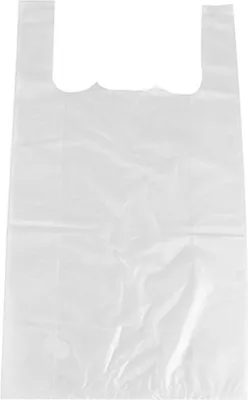 Immagine prodotto di PAPSTAR  12294 PAPSTAR Hemdchen-Tragetasche, aus HDPE, weiß