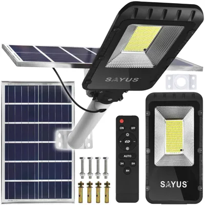 Zdjęcie produktu dla Latarnia Uliczna Lampa Solarna Led Ogrodowa Czujnik Ruchu 1400W Uchwyt