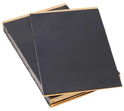 Produktbild von 24er-Set Dämmmatte Auto 2,3m² Antidröhnmatte 247,9x390,9mm Fahrzeugdämmung 200mil(5mm) Stärke 4-lagige Schallschutzmatte Hitzebeständig Lärmschutz