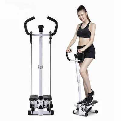 Produktbild von Stepper Fitnesstrainer Swing Stepper mit LCD-Bildschirm Stepper mit Lenker Trainiert Beinmuskeln