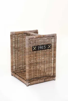 Immagine prodotto di Cesto porta legna LUMBER in rattan naturale 36x42x50 cm ##