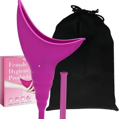 Produktbild von Famanu Urintrichter für Frauen - Hygienisch, kompakt und wiederverwendbar