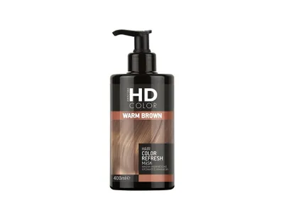 Image de Masque revitalisant pour cheveux, teinte châtain chaud, 400 ml