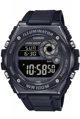 Immagine prodotto di Casio Collection, orologio digitale da uomo, modello MWD-100HB-1BVEF