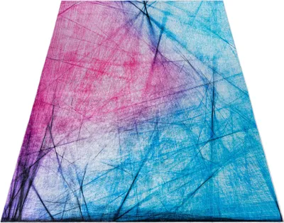Obrázek produktu pro Barevný Koberec Mazovia - Moderní, Abstraktní Koberec do Obývacího Pokoje, Ložnice, Kanceláře - Lze Prát v Pračce - 160 x 230 cm