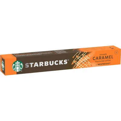 Produktbild von Nestlé Starbucks Kaffeekapsel Caramel 6221414 10St