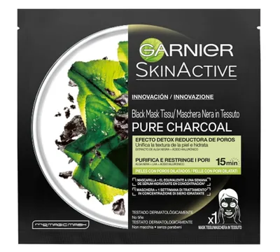 Image de Masque de beauté PURE CHARCOAL black detox Garnier
