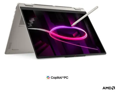Produktbild von Lenovo Yoga 7 2-in-1 16AGP11 Copilot+ PC, AMD Ryzen AI 7, 2 GHz, 40,6 cm (16"), 2880 x 1800 Pixel, 16 GB, 1 TB