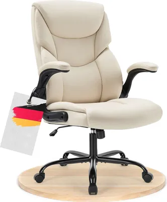 Produktbild von Sweetcrispy Chefsessel, Schreibtischstuhl, chefsessel leder, Computerstuhl,  Gaming-Stuhl, Bürostuhl, Chefstuhl, geeignet für Arbeitszimmer, Büro