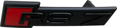Immagine prodotto di Originale Audi RS7 S7 A7 Black Edition emblema logo Lettering in nero