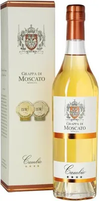Produktbild von Cambio Grappa Di Moscato 40% 0,5 l