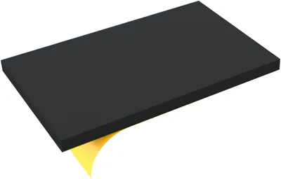 Produktbild von PE Schaumstoffboden 550x350x30mm – selbstklebend, feinporig