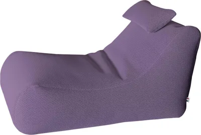 Produktbild von Talamo Italien Pouf Abuli 70x120x65h cm Violett Sackform