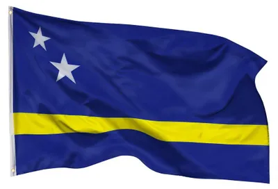 Produktbild von PHENO FLAGS Curacao Flagge 90x150 cm – Wetterfeste Nationalflagge