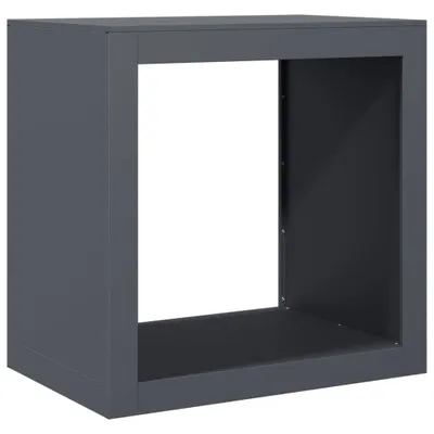Obrázek produktu pro vidaXL Stojan na palivové dřevo antracit 60x40x60 cm ocelový