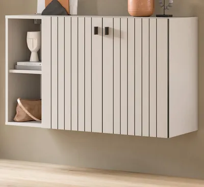 Produktbild von Flurkommode "Loreno" in Kaschmir Schuhschrank hängend 106 x 63 cm