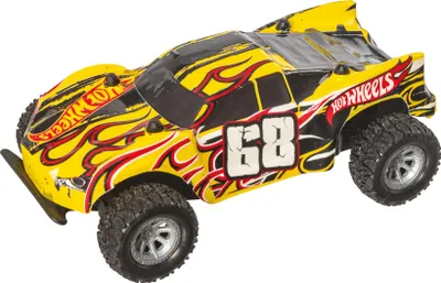 Produktbild von Happy People RC Auto Hot Wheels Lets Race Team Netflix 1:28 27/40MHz gelb/rot