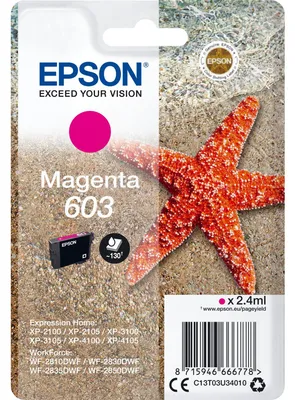 Immagine prodotto di Epson Singlepack Magenta 603 Ink