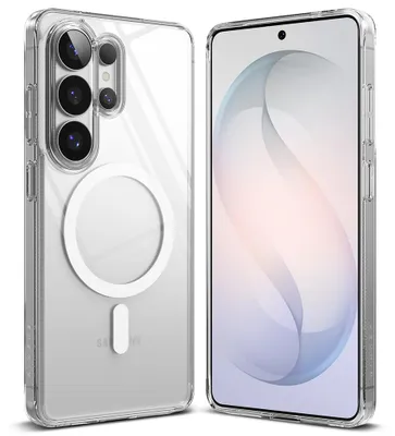 Produktbild von Ringke – Fusion MagSafe Schutzhülle für Samsung Galaxy S26 Ultra – transparent