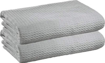 Produktbild von Erwin Müller Sommerdecke Siena" 2er-Pack silber 100x150 cm"