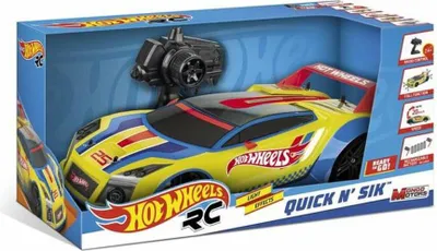 Imagen del producto de MONDO 63353, Hot Wheels; Coche de control remoto, 3 años/años, Plástico, Azul