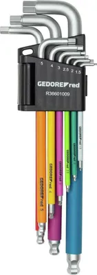 Immagine prodotto di Gedore Winkel-Schraubendreher R36601009 3301332 9-teilig (3301332)