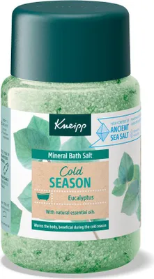 Image de Kneipp Sel de bain saison froide à l'eucalyptus 500 g