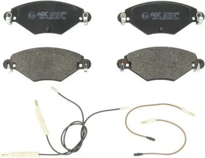 Produktbild von ABE Bremsbeläge Satz Vorne für CITROËN C5 II Break (RE) C1C041ABE