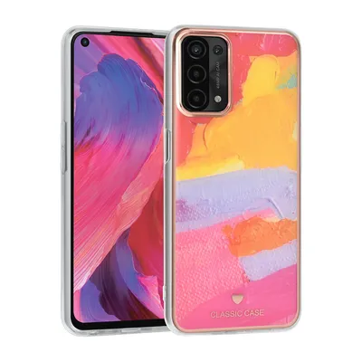 Zdjęcie produktu dla Etui do Oppo A54 5G | A74 5G ochronne etui na telefon komórkowy Etui Cover Slim Plus szkło ochronne - Grafitti