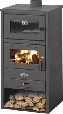 Obrázek produktu pro Krbová kamna Blist BR - 12 kW s troubou na pečení (NAPOLI)