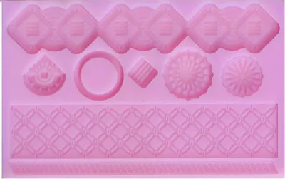 Obrázok produktu pre Silikónová forma - Pentart - Gotické motívy