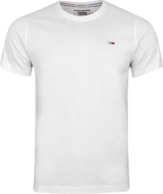 Zdjęcie produktu dla Tommy Jeans T-shirt DM0DM04411100 in White color size xx-large